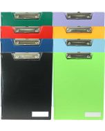 OSMER A4 CLIP FOLDER - 32 X 24.2CM - ASSORTED COLOURS - CF19