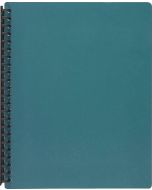 DISPLAY BOOK A4 20 POCKET - REFILLABLE - GREEN - DIS04