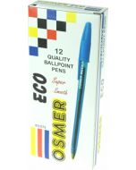 ECO BALLPENS - DOZEN - BLUE - ECO72