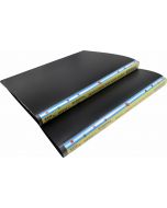 DISPLAY BOOK FIXED 40 POCKET - A4 - WITH INSERT COVER & SPINE - BLACK - FDIS41
