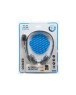 HEADSET WITH MIC, VOLUME CONTROL & MUTE FUNCTION - USB PLUG - HP107