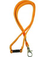 LANYARD - D CLIP WOVEN WITH SAFETY RELEASE - YELLOW - LD207