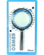 MAGNIFYING GLASS - ABS HANDLE - 75MM - MG75