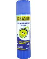 OSMER GLUE STICK -  DISAPPEARING BLUE 40 GRAM - TRAY OF 10 - OG40B