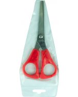 OSMER 140mm SCHOOL SCISSORS - RED HANDLE - PVC POUCH - OS203B