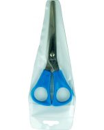 OSMER 155mm SCHOOL SCISSORS - BLUE HANDLE - PVC POUCH - OS204B