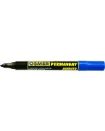 OSMER PERMANENT MARKERS - BULLET TIP - DOZEN - BLUE - OS702