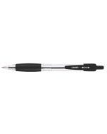 OSMER RETRACTABLE BALLPEN - MEDIUM TIP - BLACK - DOZEN - OS81