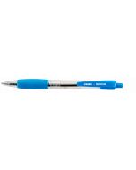OSMER RETRACTABLE BALLPEN - MEDIUM TIP - BLUE - DOZEN - OS82