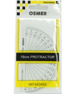 OSMER 180 DEGREE 10CM PROTRACTOR - HANGSELL - PR10180HS