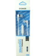 OSMER EAR-BUD EARPHONES - WHITE - RX11W