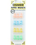 SUPER STRONG MAGNETS - 4 COLOURS - SM12