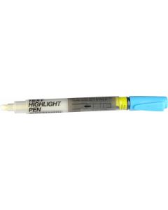 NIKKO HIGHLIGHTER - REFILLABLE - DOZEN - BLUE - 1292