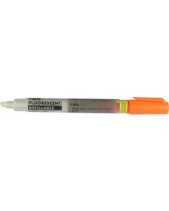 NIKKO HIGHLIGHTER - REFILLABLE - DOZEN - ORANGE - 1296