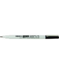 NIKKO NAME PEN - BLACK  - LAUNDRY & FREEZER MARKER - BOX OF 25 - 1501