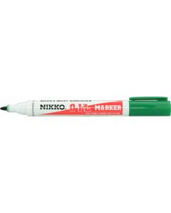 NIKKO OIL MARKER - BULLET TIP - DOZEN - GREEN - 1704