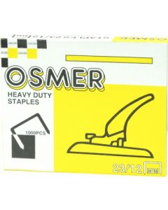 STAPLES - OSMER 23/12 HEAVY DUTY - BOX 1000 - 23/12