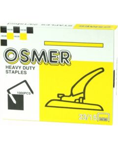 STAPLES - OSMER 23/15 HEAVY DUTY - BOX 1000 - 23/15