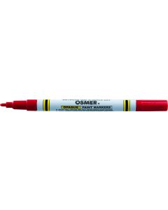 FINE TIP OSMER PAINT MARKERS - 1.5mm LINE - DOZEN - RED - 2503