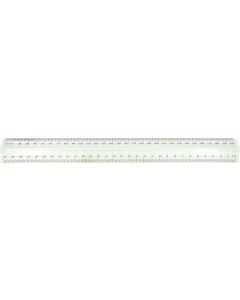 OSMER 30CM FINGER GRIP PLASTIC RULER - 300FG