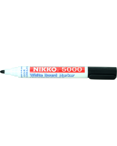 NIKKO WHITEBOARD MARKERS - DOZEN - BLACK - 5001