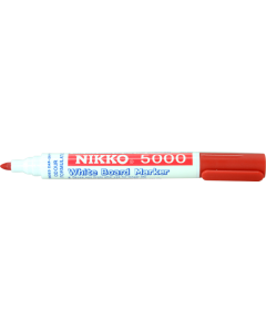 NIKKO WHITEBOARD MARKERS - DOZEN - RED - 5003