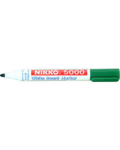 NIKKO WHITEBOARD MARKERS - DOZEN - GREEN - 5004