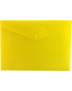 DOCUMENT WALLETS - A4 - YELLOW - A4W07