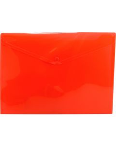 DOCUMENT WALLETS - A4 - TINTED RED - A4W33