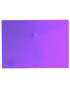 DOCUMENT WALLETS - A4 - TINTED PURPLE - A4W55
