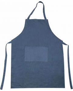 STUDENT APRON WITH ADJUSTABLE STRAP - 89 x 68.5CM - NAVY BLUE - APR02