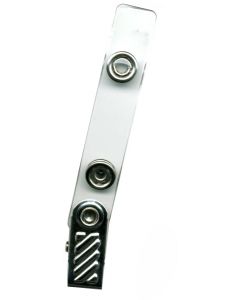 OSMER CLEAR PVC STRAP AND ALLIGATOR CLIP - AS601