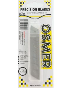 OSMER SNAP OFF BLADE - WIDE - PACK OF 10 - BL18T