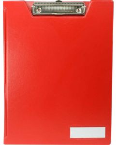 OSMER A4 CLIP FOLDER - 32 X 24.2CM - RED - CF03