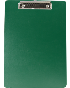 OSMER A4 CLIPBOARD - 32 x 23.2CM - GREEN - CLIP04