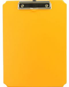 OSMER A4 CLIPBOARD - 32 x 23.2CM - ORANGE - CLIP06