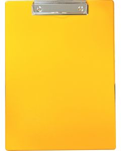 OSMER A4 CLIPBOARD - 32 x 23.2CM - ORANGE - CLIP06