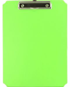 OSMER A4 CLIPBOARD - 32 x 23.2CM - LIME GREEN - CLIP11