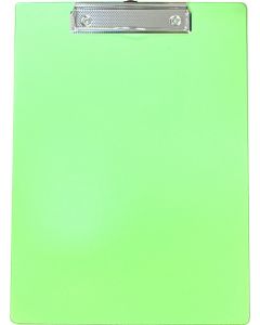 OSMER A4 CLIPBOARD - 32 x 23.2CM - LIME GREEN - CLIP11