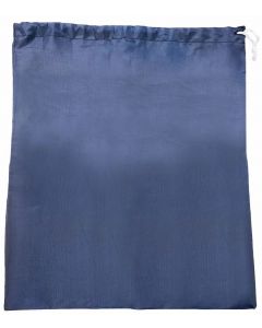 POLYESTER CORDED DRAWSTRING BAG - 35 X 41CM - NAVY BLUE - DB02