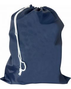 POLYESTER CORDED DRAWSTRING BAG - 35 X 41CM - NAVY BLUE - DB02