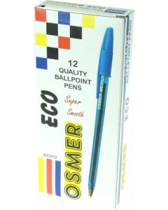 ECO BALLPENS - DOZEN - BLUE - ECO72