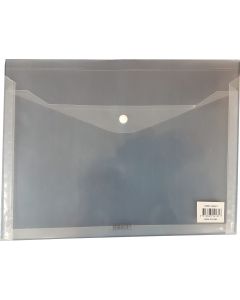 GUSSET DOCUMENT WALLETS - A4 - CLEAR - GWA413