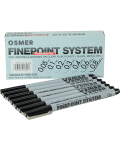 FINE POINT SYSTEM PENS - PERMANENT - DOZEN - PFS61