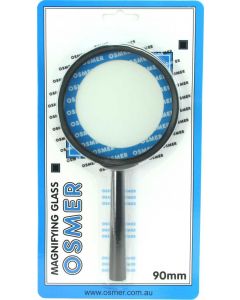 MAGNIFYING GLASS - ABS HANDLE - 90MM - MG90