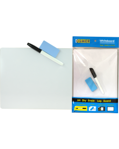 STUDENT WHITEBOARD KIT - A4 - MDF - DOUBLE SIDED - PLAIN - MWBPLAIN
