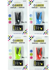 OSMER NO. 10 STAPLER WITH STAPLES - OS10S