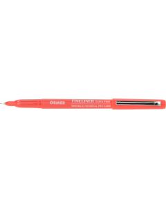 OSMER FINELINER - 0.4MM - DOZEN - RED - OS1403