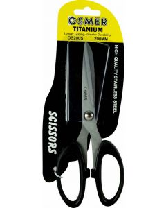 OSMER TITANIUM STRAIGHT HANDLE SCISSOR - 200mm - OS200S