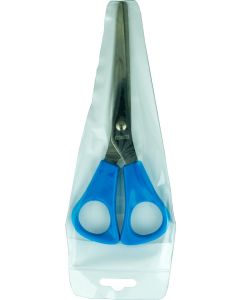 OSMER 155mm SCHOOL SCISSORS - BLUE HANDLE - PVC POUCH - OS204B